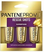 Maski do włosów - Pantene Pantene Pro-V Superfood Rescue Shots intensywna pielęgnacja zniszczonych włosów 3 x 15 ml 8001090856081 - miniaturka - grafika 1