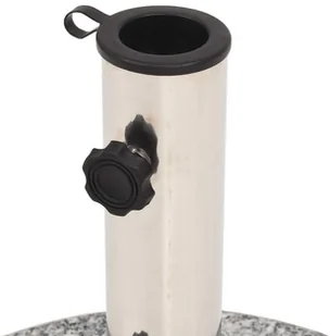 vidaXL Okrągła podstawa pod parasol, granitowa, 22 kg - Pozostałe meble ogrodowe - miniaturka - grafika 6