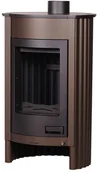 Kominki wolnostojące - HS Flamingo kominek MASTERFLAMME MEDIE I brązowy - miniaturka - grafika 1