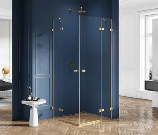 New Trendy Avexa Gold 110x80x200 EXK-1884 - Kabiny prysznicowe - miniaturka - grafika 11