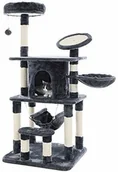 Drapaki dla kotów - FEANDREA Drzewo Songmics XXL do wspinaczki zadrapania drzewo z do gry sizal 145 cm pct25g - miniaturka - grafika 1