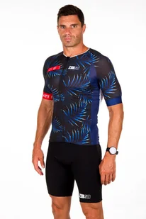 Zerod Koszulka triathlonowa męska RACER TT SINGLET the island - Koszulki sportowe męskie - miniaturka - grafika 4