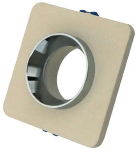 v-tac Oprawa Oczko V-TAC GIPS BETON GU10 Kwadrat Wpuszczany Biały/Chrom VT-862 - Oprawy, klosze i abażury - miniaturka - grafika 3