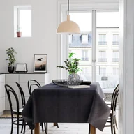 Lampy sufitowe - BY RYDENS By Rydéns Cabano lampa wisząca, 1-punktowa, beżowa - miniaturka - grafika 1