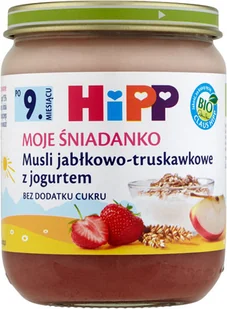 Hipp SP Z O.O BIO MOJE ŚNIADANKO Musli jabłkowo-truskawkowe z jogurtem po 9 miesiącu 160 g 8772201 - Desery dla dzieci Hipp SP Z O.O BIO MOJE ŚNIADANKO Musli jabłkowo-truskawkowe z jogurtem po 9 miesiącu 160 g 8772201 - Desery dla dzieci - miniaturka - grafika 2
