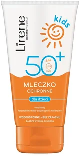 Lirene LIRENE SUN KIDS Mleczko chroniące przed słońcem dla dzieci SPF50+ 150ml - Balsamy i kremy do opalania - miniaturka - grafika 2