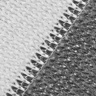 vidaXL Parawan ogrodowy HDPE 75x600 cm Antracytowy i Biały 42317 - Parasole ogrodowe - miniaturka - grafika 2