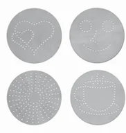 Pozostałe akcesoria kuchenne - Westmark Dekorator do kawy z 4 tarczami - miniaturka - grafika 1