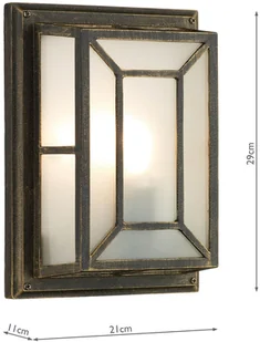 Dar Lighting Trent Kinkiet Dar Lighting TRE5254 - Lampy ścienne - miniaturka - grafika 3