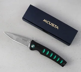 Mcusta Zanmai Katana VG-10 Black/Green 8,5 cm MC-0044C - Noże - miniaturka - grafika 4