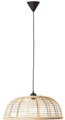 Lampy sufitowe - Brilliant Lampa wisząca Crosstown, klosz bambusowy, 56 cm - miniaturka - grafika 1