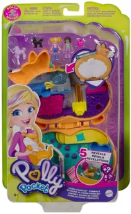 Mattel Polly Pocket Kompaktowe Zestawy Corgi Cuddles FRY35 GTN13 - Domki dla lalek - miniaturka - grafika 11