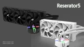 Chłodzenie procesora - Zalman Chłodzenie Procesora Reserator5 Z36 Black CPU Liquid Cooler 360mm Reserator5 Z36 Black - miniaturka - grafika 1