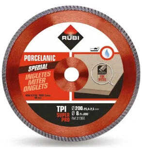 RUBI Tarcza diamentowa TPI 230 SUPERPRO 31967 31967 - Tarcze do pił - miniaturka - grafika 2