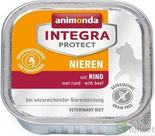 Animonda Integra Protect Nieren dla kota - z wołowiną tacka 100g 14423 - Suplementy i witaminy dla kotów - miniaturka - grafika 3