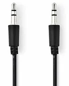 Kable - Nedis kabel audio, 3,5 mm, stereo, wtyczka na wtyczkę CAGP22005BK30 - miniaturka - grafika 1