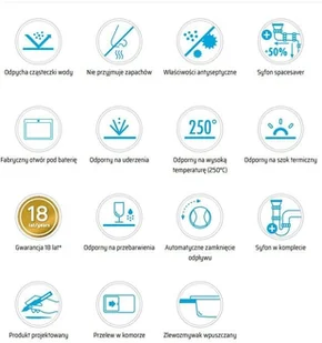 Deante Magnetic Zlewozmywak granitowy magnetyczny 1,5-komorowy bez ociekacza - antracyt ZRM T503 - Zlewozmywaki - miniaturka - grafika 5