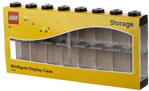 Lego ROOM Pojemnik na 16 minifigurek czarny - Wyposażenie pokoiku dziecięcego - miniaturka - grafika 2