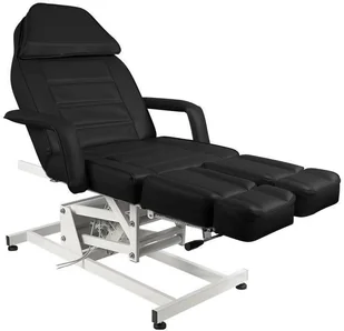 AZZURRO Fotel kosmetyczny elektr. azzurro 673as pedi 1 siln. czarny P129101 - Fotele kosmetyczne - miniaturka - grafika 3