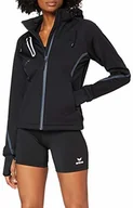 Kurtki i kamizelki sportowe damskie - Erima erima Damska kurtka softshell Function czarny czarny/antracytowy 42 906203 - miniaturka - grafika 1