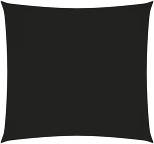 vidaXL Żagiel ogrodowy, tkanina Oxford, kwadratowy, 7x7 m, czarny 135748 - Parasole ogrodowe - miniaturka - grafika 2