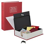 Sejfy i kasy pancerne - Relaxdays duży sejf nawilżający, czerwony 10020800_47 - miniaturka - grafika 1