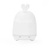 Lampy pozostałe - Rabbit&friends SILIKONOWA LAMPKA DYFUZOR DO POKOJU DZIECKA - RABBIT & FRIENDS - Biały Królik 015W - miniaturka - grafika 1