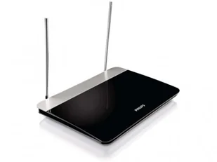 PHILIPS AUDIO Philips SDV6227/12 Digital Indoor antena DVB-T (DB, HDTV/UHF/VHF/UKF) Czarny/srebrny 8712581658236 - Anteny TV - miniaturka - grafika 2