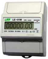 Liczniki energii elektrycznej - F&F Licznik energii elektrycznej 1-fazowy LE-01M MID RS-485 LE-01M - miniaturka - grafika 1