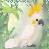 Maskotki i pluszaki - Beppe Maskotka Pluszowa Papuga Kakadu 28cm 13741 $$$ - miniaturka - grafika 1