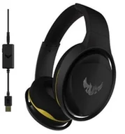 Słuchawki - Asus H5 czarne (90YH00Z5-B8UA00) - miniaturka - grafika 1