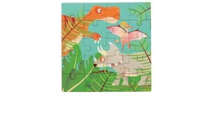 Scratch Puzzle magnetyczne - książka podróżna Dino 2 obrazki 40 elem. mokopico-1613-0 - Puzzle - miniaturka - grafika 4