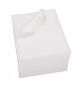 Papier do drukarek - Emerson Papier komputerowy 240x12x1 biały 70g - miniaturka - grafika 1