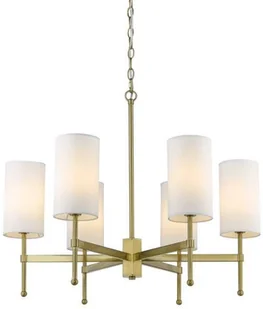 CosmoLight DENVER P06970WH AU żyrandol 6x40W/E14 P06970WH AU - Lampy sufitowe - miniaturka - grafika 2