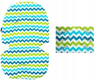 Akcesoria do wózków - Womar Zaffiro Wkładka 2stronna Bawełna Spacerówka - miniaturka - grafika 1