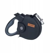 Smycze dla psów - Ami Play Smycz infini+obudowa Lincoln M 5m/15kg cza - miniaturka - grafika 1