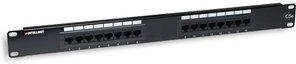 Intellinet Patch panel 1U Rack 19 Utp Cat5e 16-por - Switche - miniaturka - grafika 2