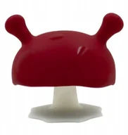 Gryzaki dla dzieci - Mombella Gryzak Mushroom Chimney Red - miniaturka - grafika 1