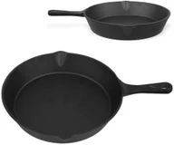 Patelnie - Patelnia żeliwna talerz żeliwny 25 cm indukcja 112975 - miniaturka - grafika 1