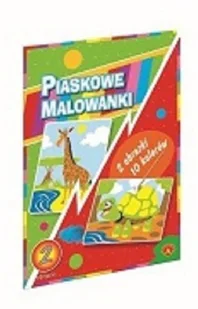 Alexander Piaskowe malowanki - żyrafa, żółw - Zabawki kreatywne - miniaturka - grafika 2