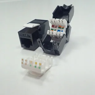 NetRack moduł Keyston Jack 1xRJ45 8p8c 105-33 - Szafy rack - miniaturka - grafika 2