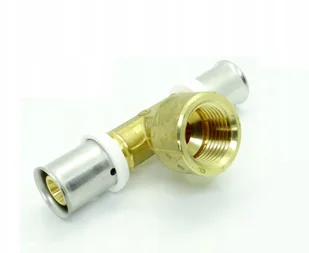 HERZ HERZ TRÓJNIK Z GWINTEM WEWNĘTRZNYM RUROWYM ŚR: 16X2 - Rp 1/2 - 16X2 - P 7216 41 P 7216 41 - Łączniki, trójniki, kształtki - miniaturka - grafika 2