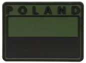 Odzież taktyczna i umundurowanie - Helikon Emblemat velcro flaga Polska PVC gaszona Olive Green (OD-FP4-RB-02) H OD-FP4-RB-02 - miniaturka - grafika 1