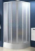 Kabiny prysznicowe - Ravak Supernova SKKP6-90 90x90 profil biały szkło transparentne 32070100Z1 - miniaturka - grafika 1