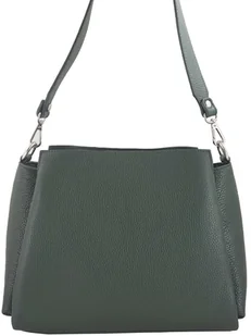 Barberini's Torebka kuferek na szerokim pasku - Zielona ciemna 825-42 - Torebki damskie Barberini's Torebka kuferek na szerokim pasku - Zielona ciemna 825-42 - Torebki damskie - miniaturka - grafika 1