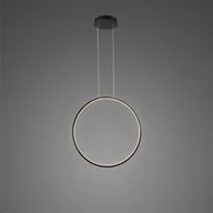 Lampy sufitowe - Altavola Design lampa wisząca Ledowe okręgi No 1 60cm czarny in 3k 5902249036749 - miniaturka - grafika 1