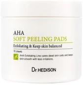 Peelingi i scruby do twarzy - Dr. HEDISON Dr.HEDISON AHA Peeling Złuszczające płatki 70 szt. - miniaturka - grafika 1