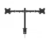 Akcesoria do monitorów - ART L-02A 2 monitory mocowanie do krawędzi biurka - miniaturka - grafika 1