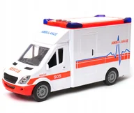 Samochody i pojazdy dla dzieci - samochód pogotowia Karetka nosze dźwięki otwierany - miniaturka - grafika 1