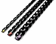 Bindownice - GBC Grzbiety A4/A5, 12 MM, w kolorze czarnym, czarny 4400329 - miniaturka - grafika 1